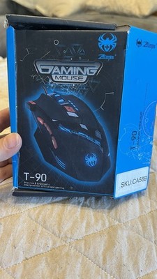 New - ZELOTES T-90 8 Key Wired USB Optical Game Mouse