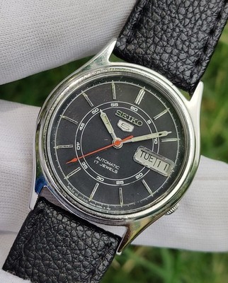 SEIKO　セイコー5　7009-3101 自動巻き　動作品 ユニーク文字盤 s-l400.jpg