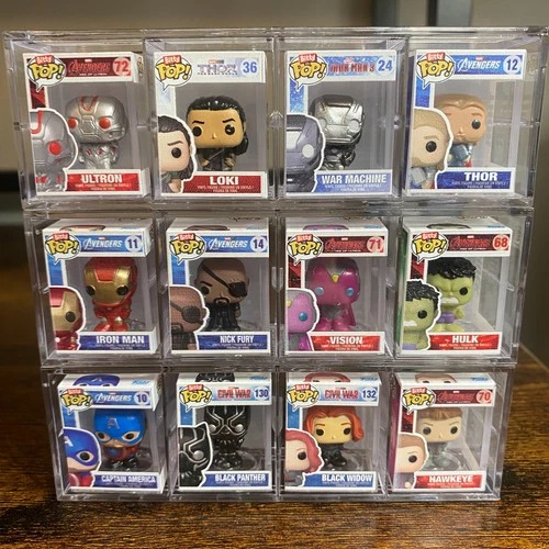 Funko Pop! Bitty Pop Collector Pack Avengers The Infinity Saga 12-Pack