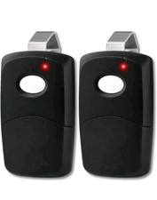 2x For Linear/MultiCode Gate Remote Control Opener 1089/3089/3070/3060 Black