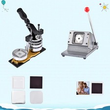 50 50mm Square 2 2" Badge Making Machine Cutter 100 pcs Fridge Magnet Material