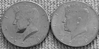 2- 2018 Kennedy half dollar coins 1P &1D