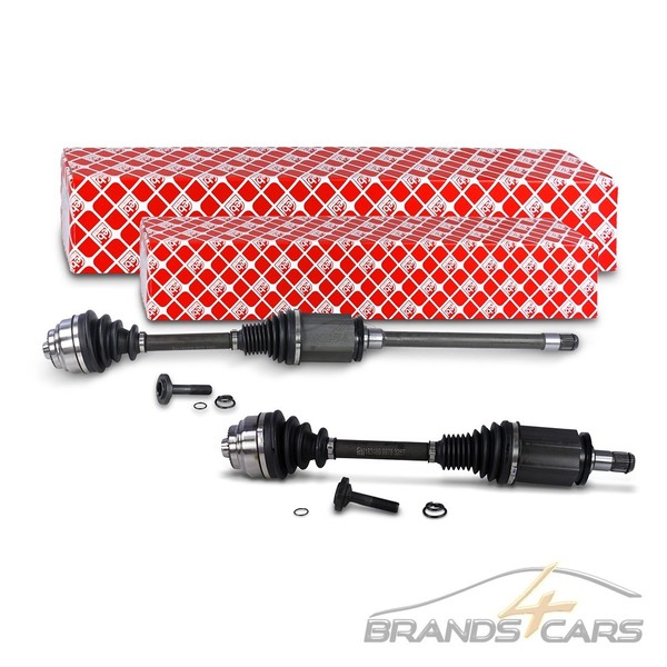 Febi Bilstein 2X Antriebswelle Vorne FÜR BMW 5-ER F10 F11 6-ER F06 F12 F13-image