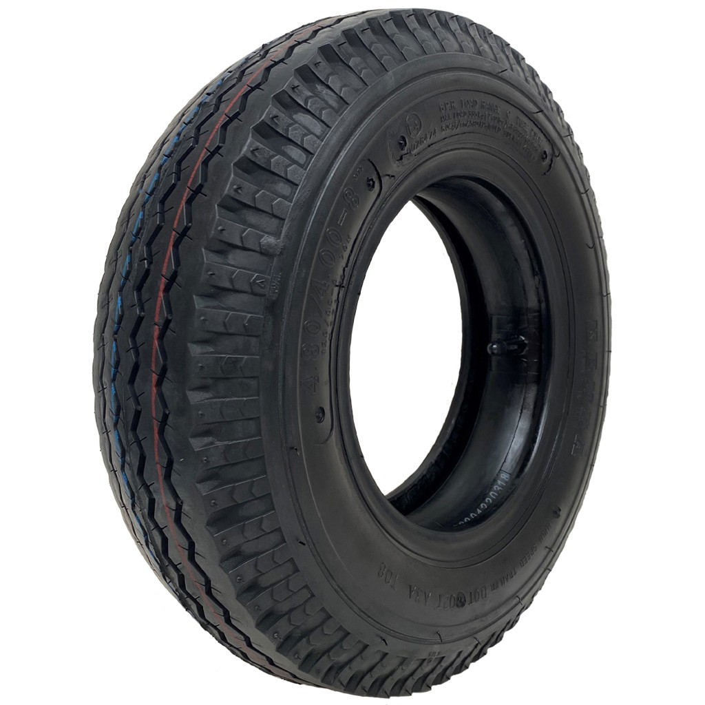4.80/4.00-8 Kenda Trailer Tyre 4ply High Speed E-Marked Road Legal 335kg K371
