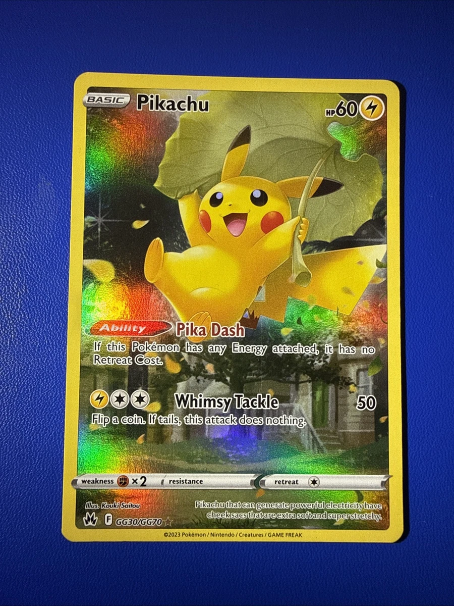 Preços baixos em Pikachu GG30/GG70 Crown Zenith: Galarian Gallery