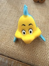 RARE Flounder Disney The Little Mermaid Bath Toys Floating Disney Toy