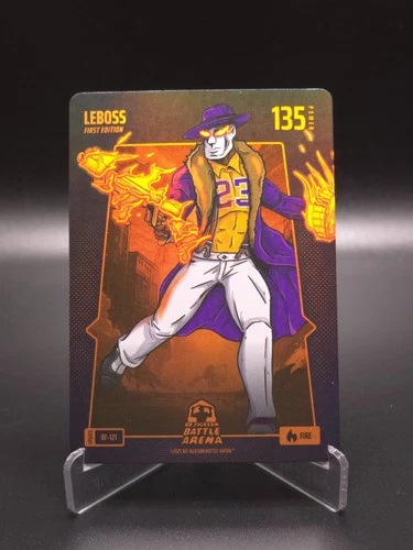 LeBoss `LeBron James` Bo Jackson Battle Arena Battlefoil Fire