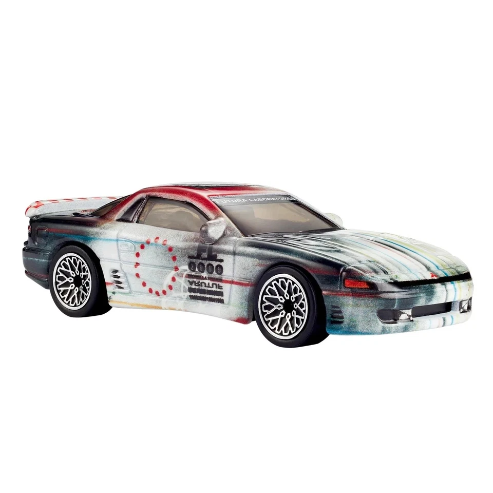 Hot Wheels x Futura Laboratories Mitsubishi 3000GT VR-4 en mano Foto 2 de 4
