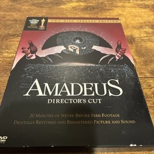 Amadeus - Directors Cut DVD, 2002, 2-Disc Set, Two-Disc Special Edition 