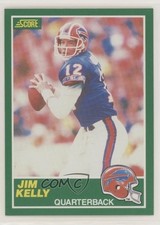 1989 Score Jim Kelly #223 HOF 0a3