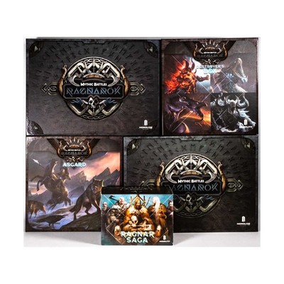 Monolith E  Mythic Battles Ragnarok Collection #8 - Base Game + 4 Expansion NM