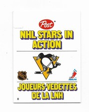 1981-82 NHL STARS IN ACTION POP UP CARD - RANDY CARLYLE # 8