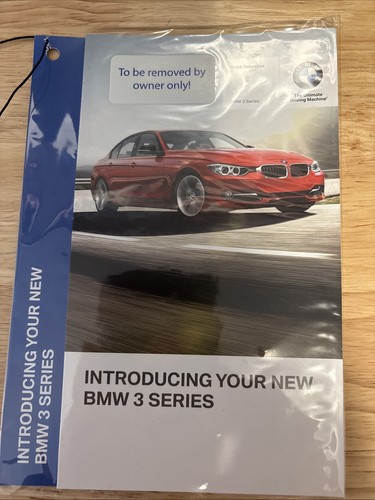 2016 BMW 3 Series Owners Manual With Case OEM - 第 5/5 張圖片