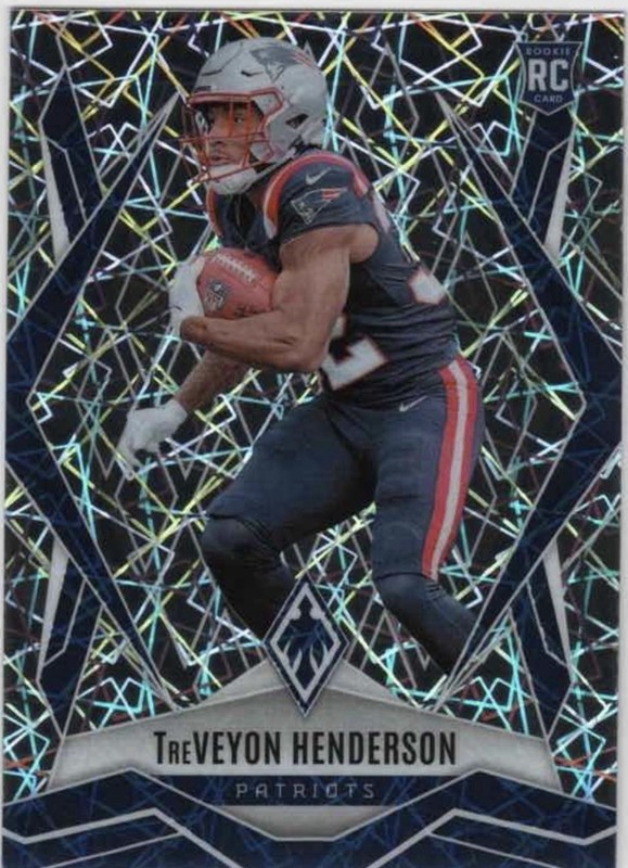 2025 Panini Phoenix - Rookies TreVeyon Henderson #187 Silver Lazer (RC)