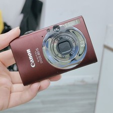 Canon PowerShot IXUS 80 IS 8.0MP Digital Camera - Brown Tested Working