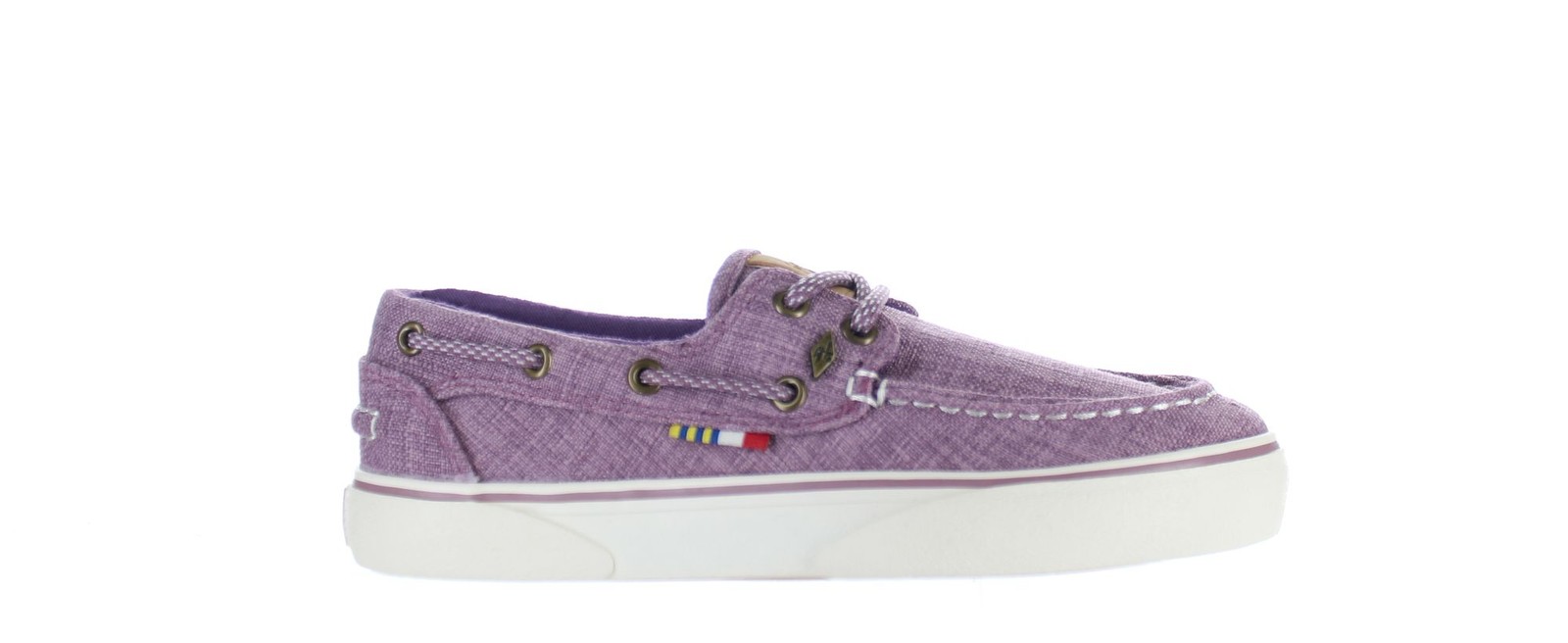 Guy Harvey/ женские льняные фиолетовые лодочки Gulf Linen фиолетового цвета, размер 5,5