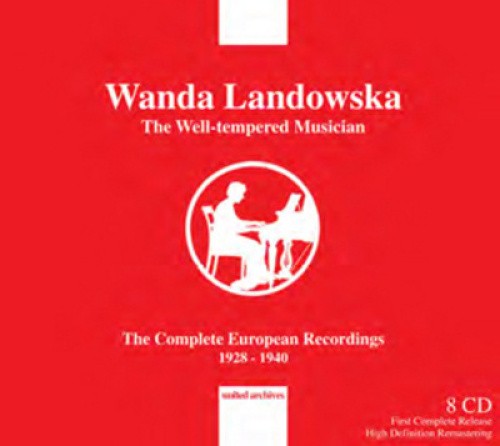 Wanda Landowska: The well-tempered musician by Wanda Landowska [CD]
