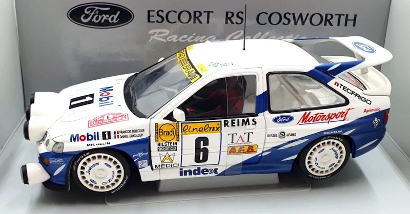 UT Models 1/18 scale Diecast 3125A Ford Escort Cosworth #6 1994 RMC Delecour - Image 3 of 4