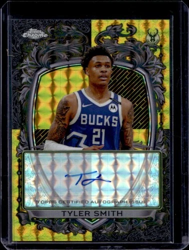 2025 Topps Chrome Tyler Smith Signature Style (RAW)