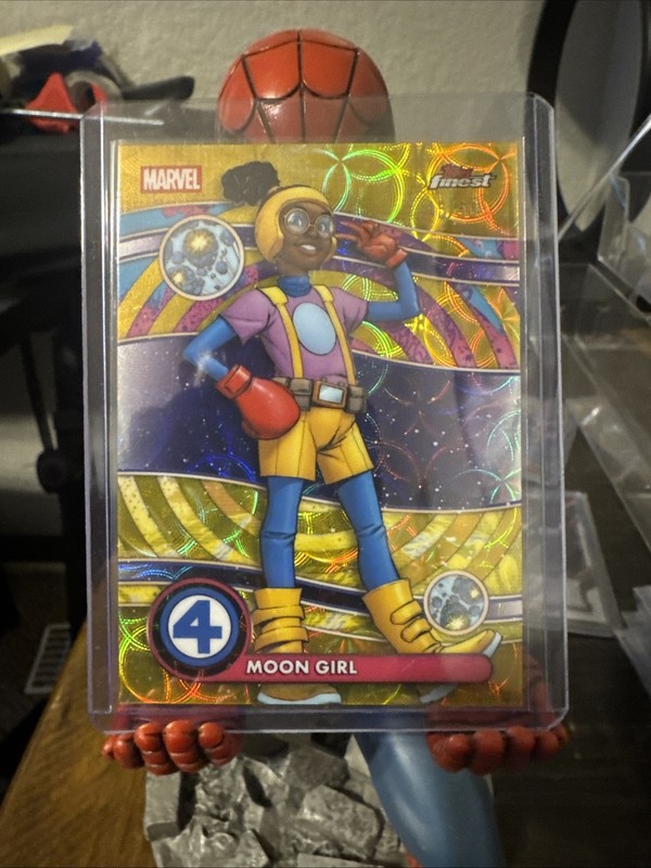 2026 Topps Finest Fantaastic Four Moon Girl #NZ-062 /50
