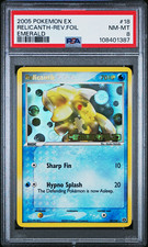 Relicanth 18/106 EX Emerald Reverse Holo Rare ENG 2005 PSA 8 on eBay