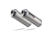 Coppia Terminali GPR Satinox Ducati Monster 400 600 1993-2003 Omologato