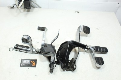00-06 Harley Softail Standard OEM Forward Control Foot Peg Shifter Bracket Set 