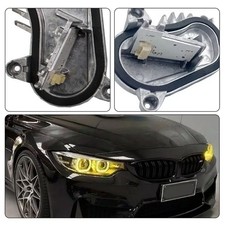 UK Pair Yellow Angel Eyes DRL Moudle For BMW M4 F32 F33 F36 F82 F83 2018-2020