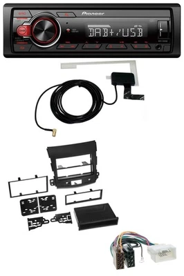 Pioneer 1DIN MP3 DAB USB AUX Autoradio für Citroen C-Crosser Mitsubishi Outlande - Bild 1 von 4