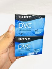 Sony DVC Digital Video Cassette 60 Min Premium 2 Pack Brand New