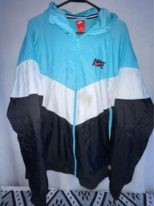 light blue nike jacket