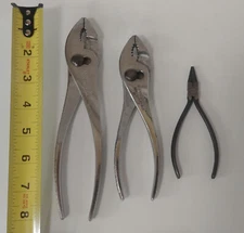 Vintage *MADE IN USA* Crescent Tool Pliers [Lot of 3] Jamestown NY Shop Repair