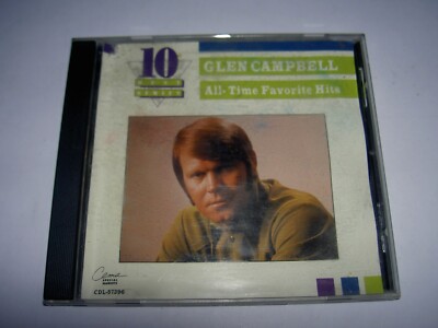 Glenn Campbell All - Time Favorite Hits 10 Best Series Rhinestone Cowboy etc.
