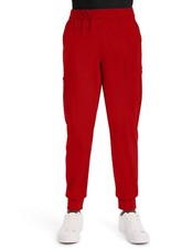 Cherokee Achieve Scrubs Men's 5-Pocket Jogger Pant CK034 REDN Red Free Ship
