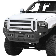 Front Bumper W Winch Plate Skid Plate Fit 2005 2006 2007 Ford F250 F350 Trucks Front Bumper W Winch Plate Skid Plate Fit 2005 2006 2007 Ford F250 F350 Trucks