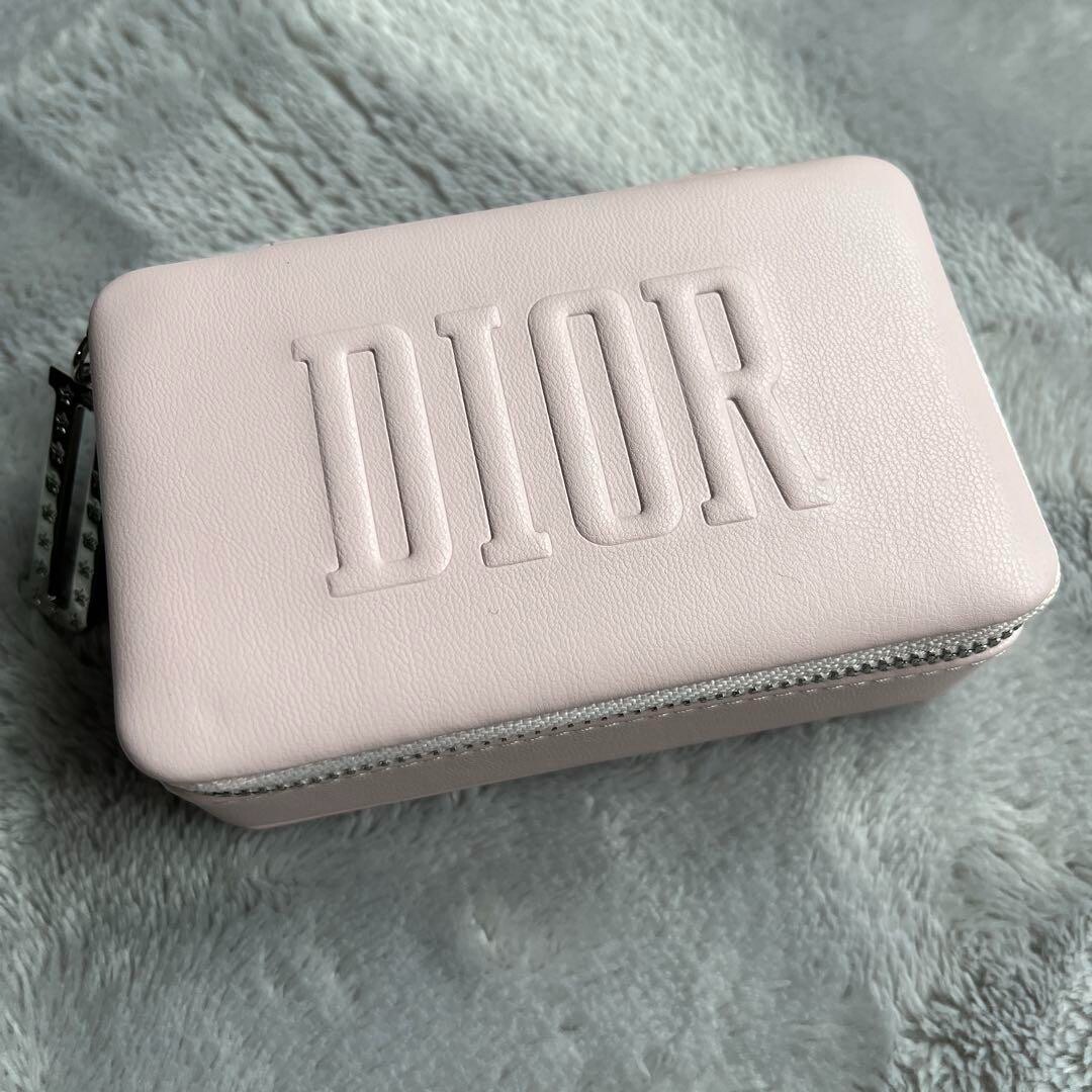 Christian Dior accessory case pouch not for sale Pink Logo without