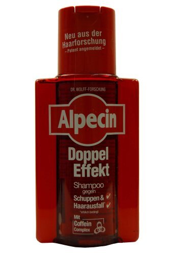 Alpecin 21051 Doppeleffekt Shampoo Gegen Schuppen & Harausfall, 200Ml-image