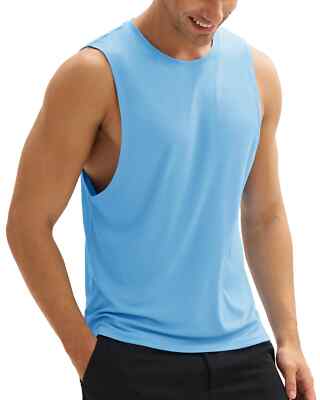 Herren Tanktop Sport Muskelshirt Ärmellos Schnell Trocknend Fitness Sommer