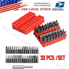 33 Torx Security Bit Set - Hex Star Spanner & Tri-Wing Tamper-Proof Tool