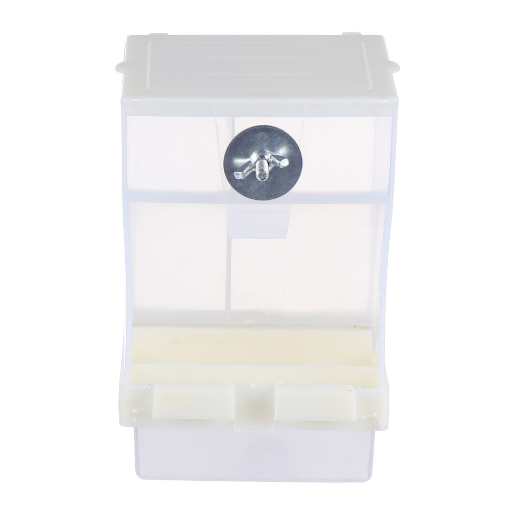 Vogelfütterer Vogelfutterbehälter Für Käfige Vogelfutterautomat Kanarienvögel