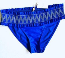 NWT TED BAKER AARIH BLUE  TIE BIKINI BOTTOM  SIZE 3 US 8 New