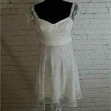 NWT ASTR The Label XS lace dress, $120, DEFECT