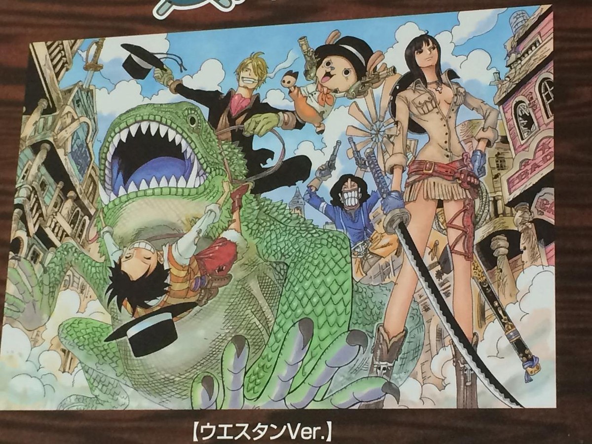 One Piece 3D Poster Board Western Version Official Original