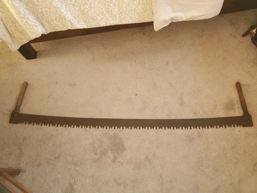 Vintage 2 Man Crosscut Saw 72\