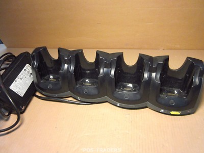 Motorola CRD5500-4000CR Symbol 4-Slot Charging Dock for MC55 and MC65 INCL PSU