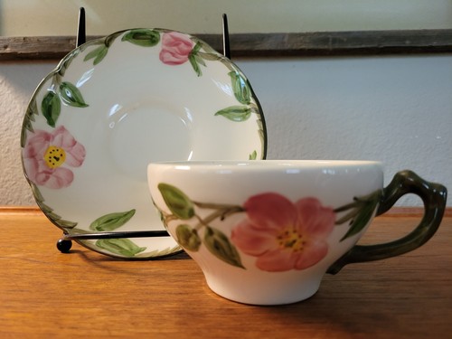Franciscan 🌺DESERT ROSE🌺 Teacup and Saucer Sets - USA - Various Backstamps