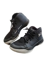 UNDER ARMOUR Grade School Jet Boys Unisex Basketball Shoes Size 5 Y Youth Black