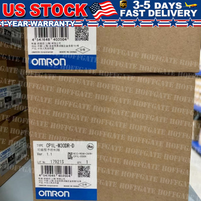Original Omron CP1L-M30DR-D PLC Programmable Controller CP1LM30DRD New In Box