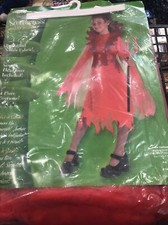 Disguise Scorcheress Quality Costume 4 Piece Costume size 7-10