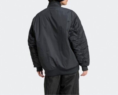 Adidas Oversized SST Bomber Jacket Womens - Black / IW8422 Adidas Oversized SST Bomber Jacket Womens - Black / IW8422